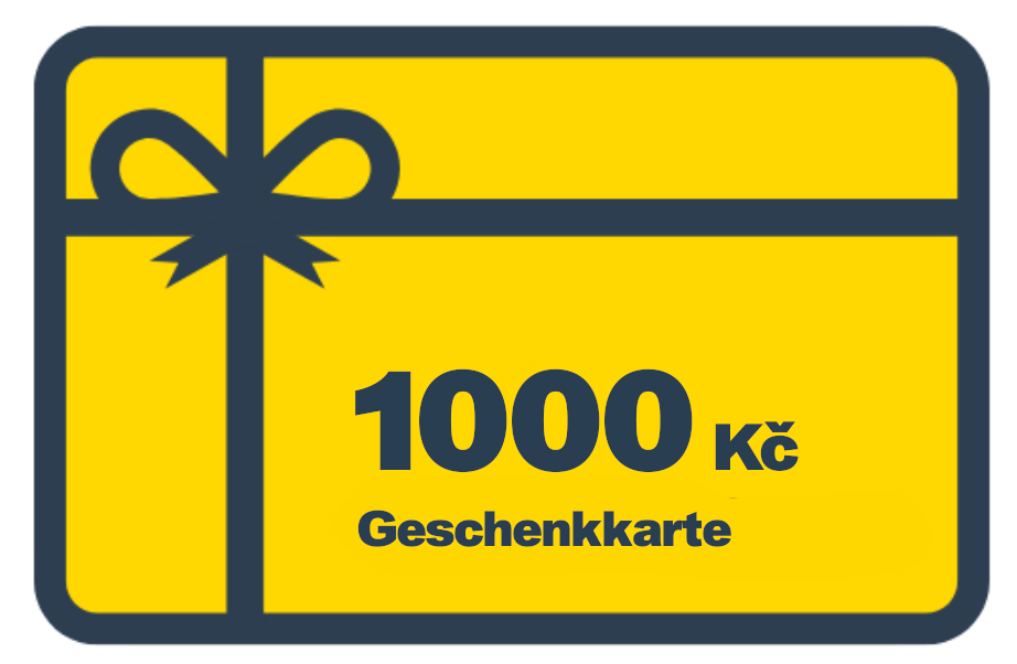 Elektronický dárkový poukaz na nákup zboží v hodnotě 1000 Kč