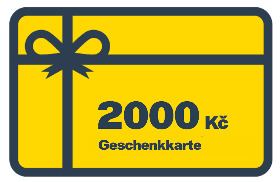 Elektronický dárkový poukaz na nákup zboží v hodnotě 2000 Kč