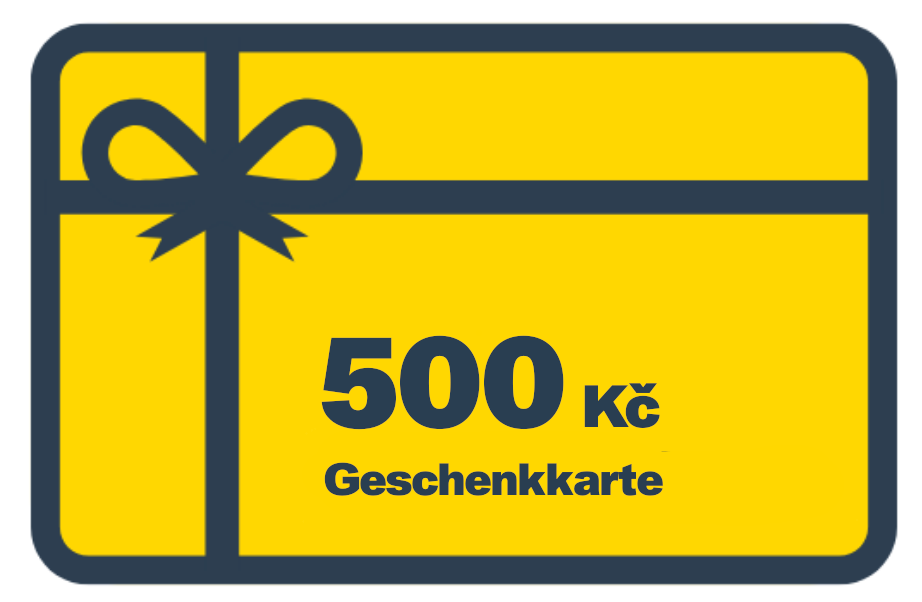 Elektronický dárkový poukaz na nákup zboží v hodnotě 500 Kč