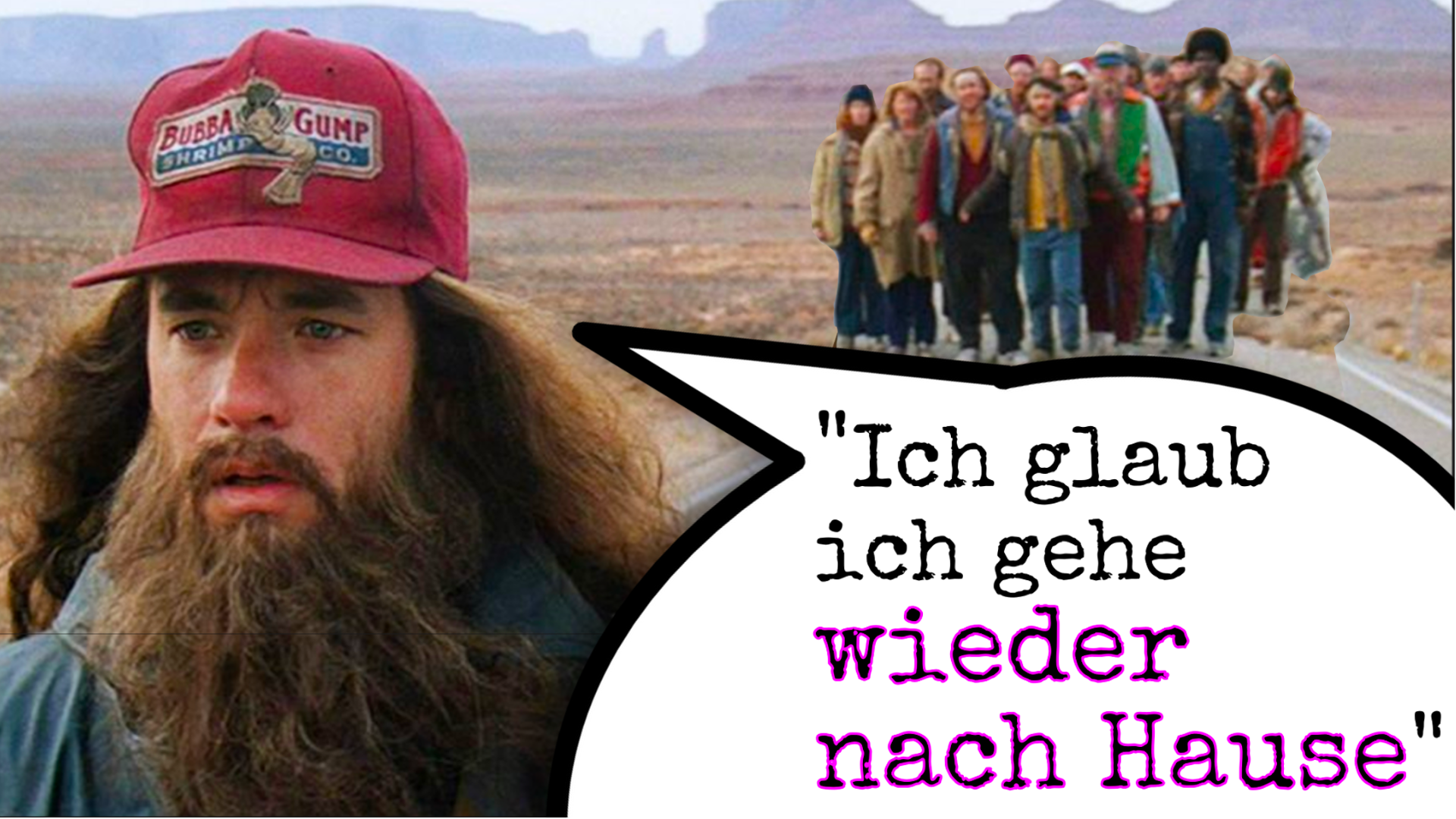 Známé fráze z filmů v němčině - Forrest Gump